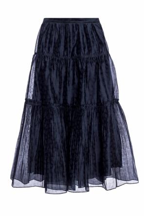Pleated skirt with ruffle, zdjęcie 1 Pleated skirt with ruffle od Ulla Johnson